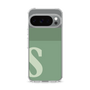 スリムプロテクションケース［ オリジナル - initial two tone - S green ］