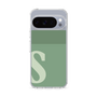 スリムプロテクションケース［ オリジナル - initial two tone - S green ］