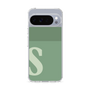 スリムプロテクションケース［ オリジナル - initial two tone - S green ］
