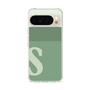 スリムプロテクションケース［ オリジナル - initial two tone - S green ］