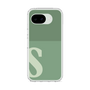 スリムプロテクションケース［ オリジナル - initial two tone - S green ］