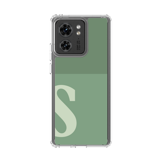 スリムプロテクションケース［ オリジナル - initial two tone - S green ］