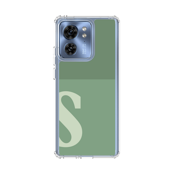 スリムプロテクションケース［ オリジナル - initial two tone - S green ］