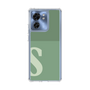 スリムプロテクションケース［ オリジナル - initial two tone - S green ］