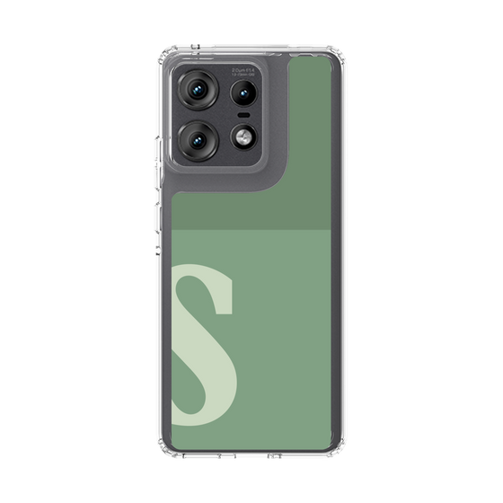 スリムプロテクションケース［ オリジナル - initial two tone - S green ］