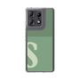 スリムプロテクションケース［ オリジナル - initial two tone - S green ］