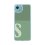 スリムプロテクションケース［ オリジナル - initial two tone - S green ］