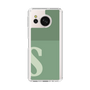 スリムプロテクションケース［ オリジナル - initial two tone - S green ］