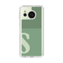 スリムプロテクションケース［ オリジナル - initial two tone - S green ］
