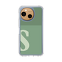 スリムプロテクションケース［ オリジナル - initial two tone - S green ］