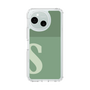 スリムプロテクションケース［ オリジナル - initial two tone - S green ］