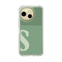 スリムプロテクションケース［ オリジナル - initial two tone - S green ］