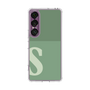 スリムプロテクションケース［ オリジナル - initial two tone - S green ］