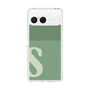 スリムプロテクションケース［ オリジナル - initial two tone - S green ］