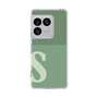 スリムプロテクションケース［ オリジナル - initial two tone - S green ］