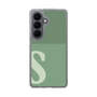 スリムプロテクションケース［ オリジナル - initial two tone - S green ］