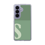 スリムプロテクションケース［ オリジナル - initial two tone - S green ］