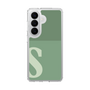 スリムプロテクションケース［ オリジナル - initial two tone - S green ］