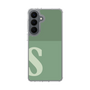 スリムプロテクションケース［ オリジナル - initial two tone - S green ］