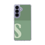 スリムプロテクションケース［ オリジナル - initial two tone - S green ］