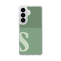 スリムプロテクションケース［ オリジナル - initial two tone - S green ］