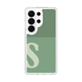 スリムプロテクションケース［ オリジナル - initial two tone - S green ］