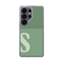 スリムプロテクションケース［ オリジナル - initial two tone - S green ］