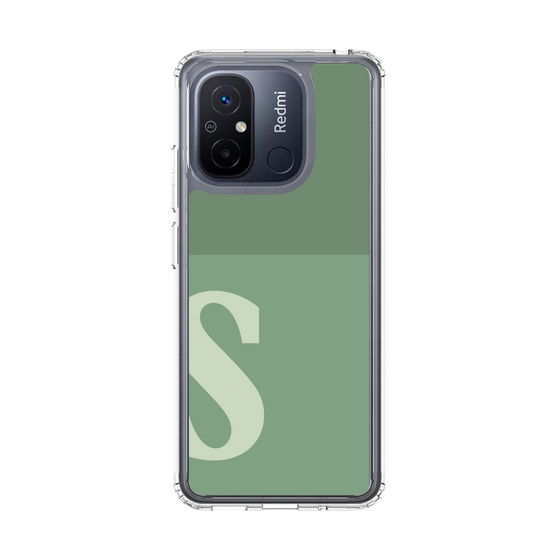 スリムプロテクションケース［ オリジナル - initial two tone - S green ］