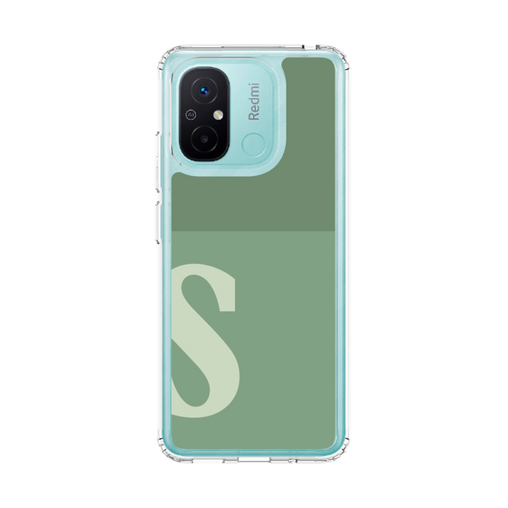 スリムプロテクションケース［ オリジナル - initial two tone - S green ］