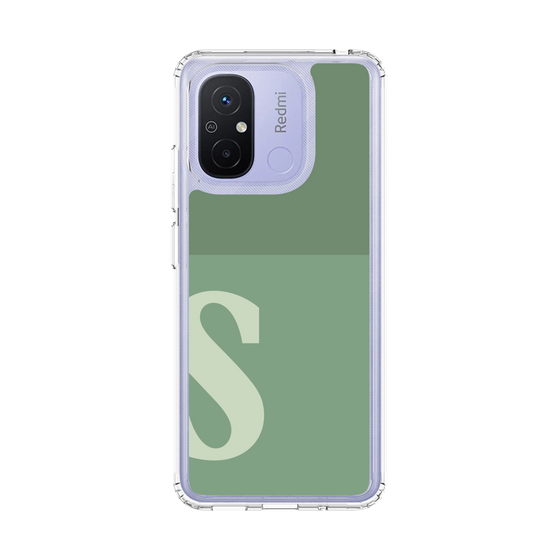 スリムプロテクションケース［ オリジナル - initial two tone - S green ］