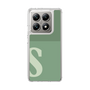 スリムプロテクションケース［ オリジナル - initial two tone - S green ］