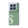 スリムプロテクションケース［ オリジナル - initial two tone - S green ］