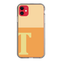 スリムプロテクションケース［ オリジナル - initial two tone - T orange ］