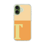 スリムプロテクションケース［ オリジナル - initial two tone - T orange ］