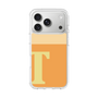 スリムプロテクションケース［ オリジナル - initial two tone - T orange ］