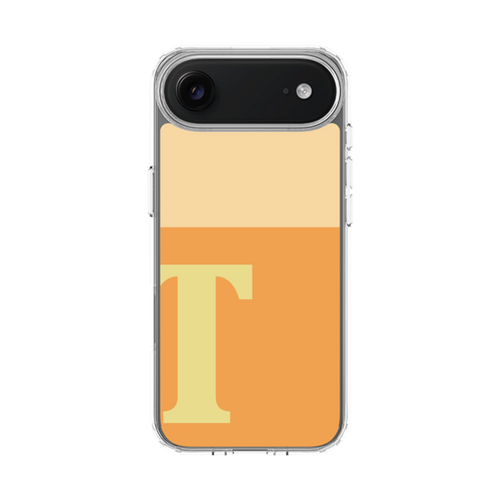 スリムプロテクションケース［ オリジナル - initial two tone - T orange ］