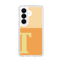 スリムプロテクションケース［ オリジナル - initial two tone - T orange ］