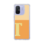 スリムプロテクションケース［ オリジナル - initial two tone - T orange ］