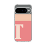 スリムプロテクションケース［ オリジナル - initial two tone - T pink ］