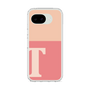 スリムプロテクションケース［ オリジナル - initial two tone - T pink ］