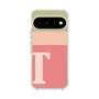 スリムプロテクションケース［ オリジナル - initial two tone - T pink ］