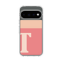スリムプロテクションケース［ オリジナル - initial two tone - T pink ］