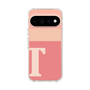スリムプロテクションケース［ オリジナル - initial two tone - T pink ］