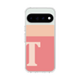 スリムプロテクションケース［ オリジナル - initial two tone - T pink ］