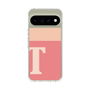 スリムプロテクションケース［ オリジナル - initial two tone - T pink ］