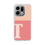 スリムプロテクションケース［ オリジナル - initial two tone - T pink ］