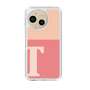 スリムプロテクションケース［ オリジナル - initial two tone - T pink ］