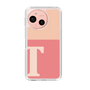 スリムプロテクションケース［ オリジナル - initial two tone - T pink ］