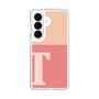 スリムプロテクションケース［ オリジナル - initial two tone - T pink ］