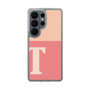 スリムプロテクションケース［ オリジナル - initial two tone - T pink ］